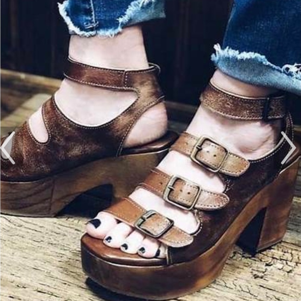 Bed Stu Platform Sandals